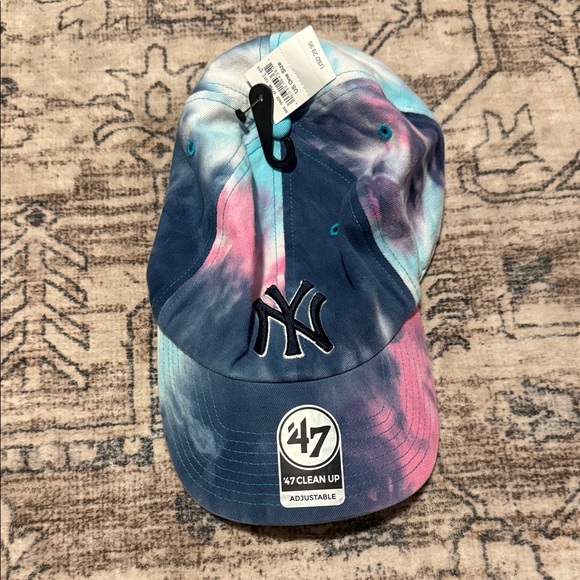 47 Accessories - 47 Brand Multicolor Tie-Dye Cap with NY Logo